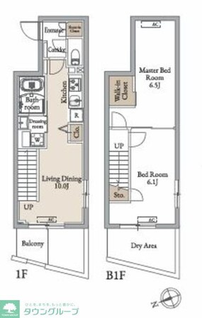 Livegeo nakamurabashiの物件間取画像